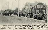 Invigning av järnvägsstationen i Åseda, 16 augusti 1902.