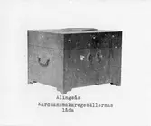 Alingsås karduansmakaregesällers låda.