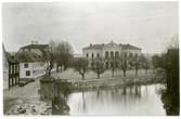 Västerås, Centrum.
Fiskartorget och Rådhuset, c:a 1900.