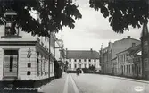 Kronobergsgatan norrut, Växjö. 1940.