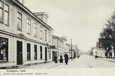 Kungsgatan, Växjö, ca. 1901. Kv. Sunaman och Vinaman.
