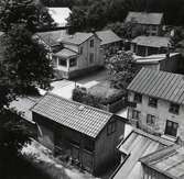 Båtsmansbacken vid Bäckgatan. Växjö 1950-tal.