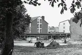 Båtsmansbacken efter rivning. Växjö, 1961.