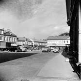 Stora torget mot öster. Från NM:s byggnadsinventering 1957