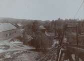 Hyttan vid Skrekarhyttan. 
Bilden tagen runt år 1900.
