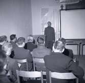 Bild från militärövningen Ölandskriget. Föredrag inom armén.