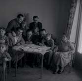 Bild tagen i samband med att flyktingar ifrån Ungern kom 1956. Hösten 56 - våren 57.