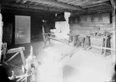 Interiör guldsmedsverkstad, Arbogaboden, på Vallby friluftsmuseum i Västerås.