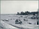 Strand av Vänern, nära Gaddetorp