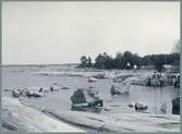 Strand av Vänern, nära Gaddetorp