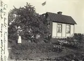 Mössmakare Lindahls hus (?)*, Högstorp, Växjö, ca 1910.