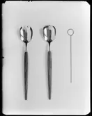 KONSERVÖPPNARE, BESTICK, YXOR