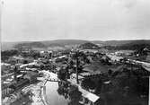 Vy från Caroli kyrktorn mot väster omkring år 1900.