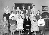 Föredetta elever från Centralskolan på klassträff. 
Nedersta raden från vänster: Bror Högman, Gunnar Andersson
Rad 2: Stellan Frändberg, okänd, Rosa Lindberg, Greta Järrebring, Birger Arlbring, Karin Johansson, Alf Nyström, okänd, Anna-Lisa Arvidsson, Folke Blomkvist, Elon Nilsson, Sven Olsson, Britten Brandt, Ingrid Åstenius, Britta Glasin, Märta Carlsson, lärarinnan Ester Sandin
Översta raden: Anders Olofsson, Bertil Arlbring