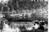 Kvarndammen i Lillån år 1930.
