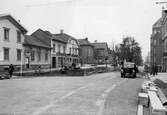 Allégatan mot söder med kvarteret Munin t.v. i Oct. 1937.