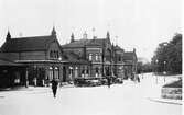 Borås Centralstation (Borås Nedre) omkring år 1935.