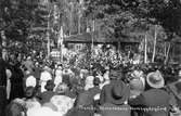 Hembygdsföreningen Westergyllen. Från stämman i Tranås år 1925. Här från Holavedens hembygdsgård den 9/8.