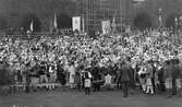 Hembygdsföreningen Westergyllen. Från Stockholms stadion den 30/7 år 1927.