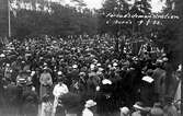 Förbudsdemonstration mot rusdrycker den 6/8 år 1922.