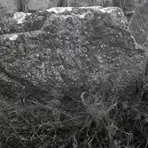 Vägmärke. Anno 1767 IAS inhugget.