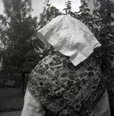 Kvinna i folkdräkt, Söderåkra socken.