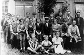 Personalen på Bodéns Garveri i kv. Klockan.