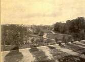 Vy över Stadsparken mot öster omkring år 1900.