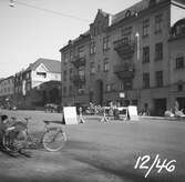 Allégatan. 
Trafikräkning Oktober 1946.