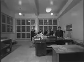 Interiör från distributionsavdelningen på Västmanlands Läns Tidning, Västerås.