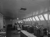 Interiör från Västmanlands Läns Tidnings sätterilokal, Västerås.
