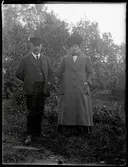 Postmästare Palm med hustrun Klara