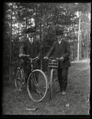 Bertill Vallenros med vän