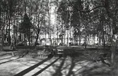 Järnvägsparken i Ljungby, 1938.
