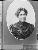 Reprofotografi - Fru Karlsson, Östhammar, Uppland