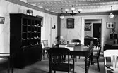 Interiör från Stadsbiblioteketsom fram till 1939 inrymdes i det Alströmerska magasinet.