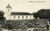 Virestads kyrka, 1908.