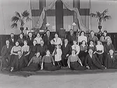 Svenska missionsförbundet, män, kvinnor och en flicka.