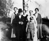 Ester, Johan, Lisen, Olga Elin och Lennart (10-år).