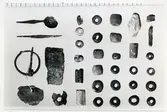 Västerås, Bjurhovda.
RAÄ 459. Föremål funna vid arkeologisk undersökning. 1968.