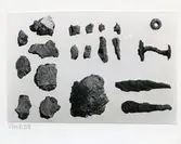 Västerås, Bjurhovda.
RAÄ 459. Föremål funna vid arkeologisk undersökning. 1968.