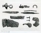 Västerås, Bjurhovda.
RAÄ 459. Föremål funna vid arkeologisk undersökning. 1968.