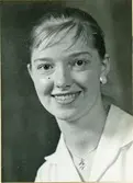 Britt Marie Andersson (f. 1940)  Anställd år 1949. Teknisk personal - Kontrollavdelningen. Svenska Oljeaktiebolaget (SOAB).