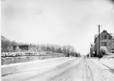 Ulricehamnsvägen mot öster från Österlånggatan år 1946.