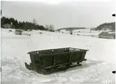 Ramnäs sn, Surahammars kn, Ulvsbomuren.
Stångjärnssläde. 1925.