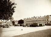 Stortorget i Växjö en torgdag på 1910-talet.