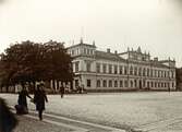 Stadshuset vid Stortorget. Växjö, ca. 1913.