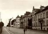 Södra Järnvägsgatan i Växjö, ca. 1912.