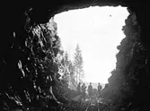 TUNNELBYGGE BROBACKA. 1890-1900. BROBACKA, ÖSTAD.