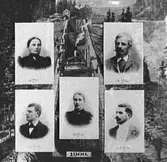 CARL VICTORIN, FÖDD 22/6 1842 OCH HANS MAKA 21/4 1841. BARNEN FÖDDA 1872, 1874, 1877.